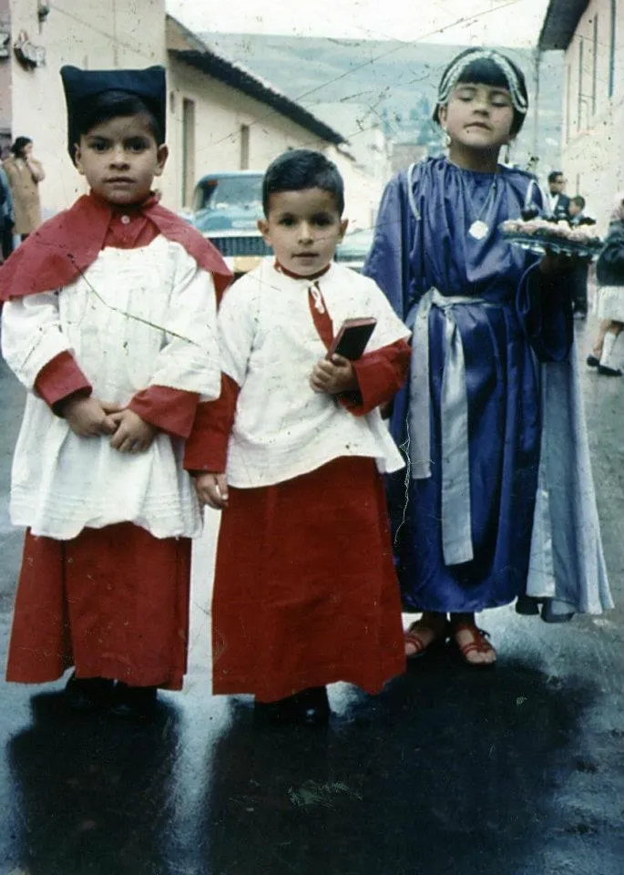 Fotografía histórica de la Procesión Infantil