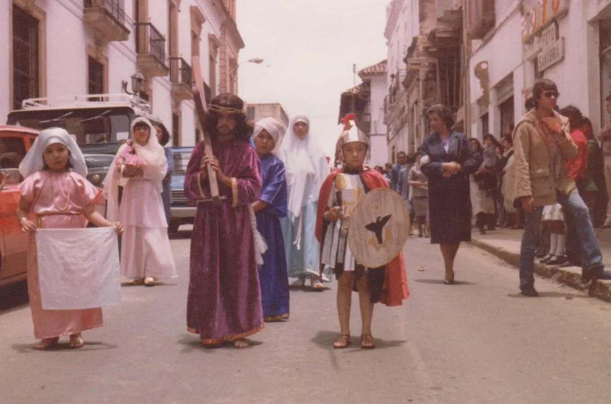 Fotografía histórica de la Procesión Infantil