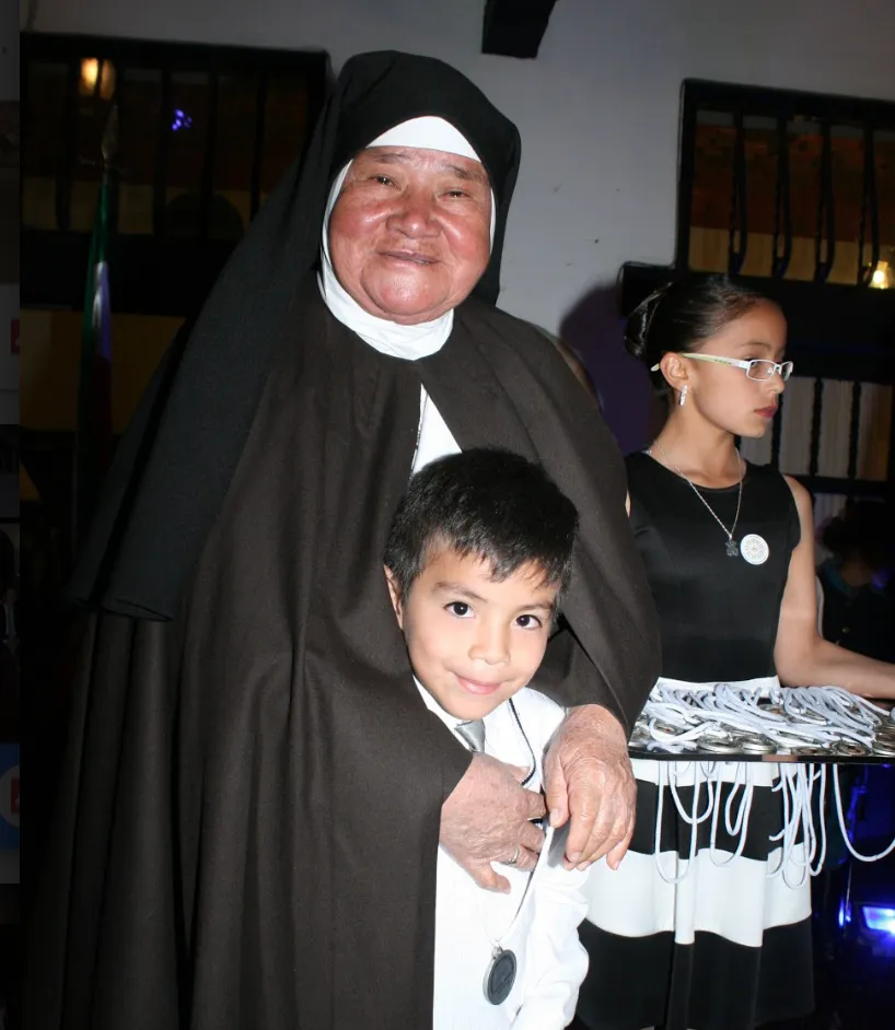 Fotografía histórica de la Procesión Infantil