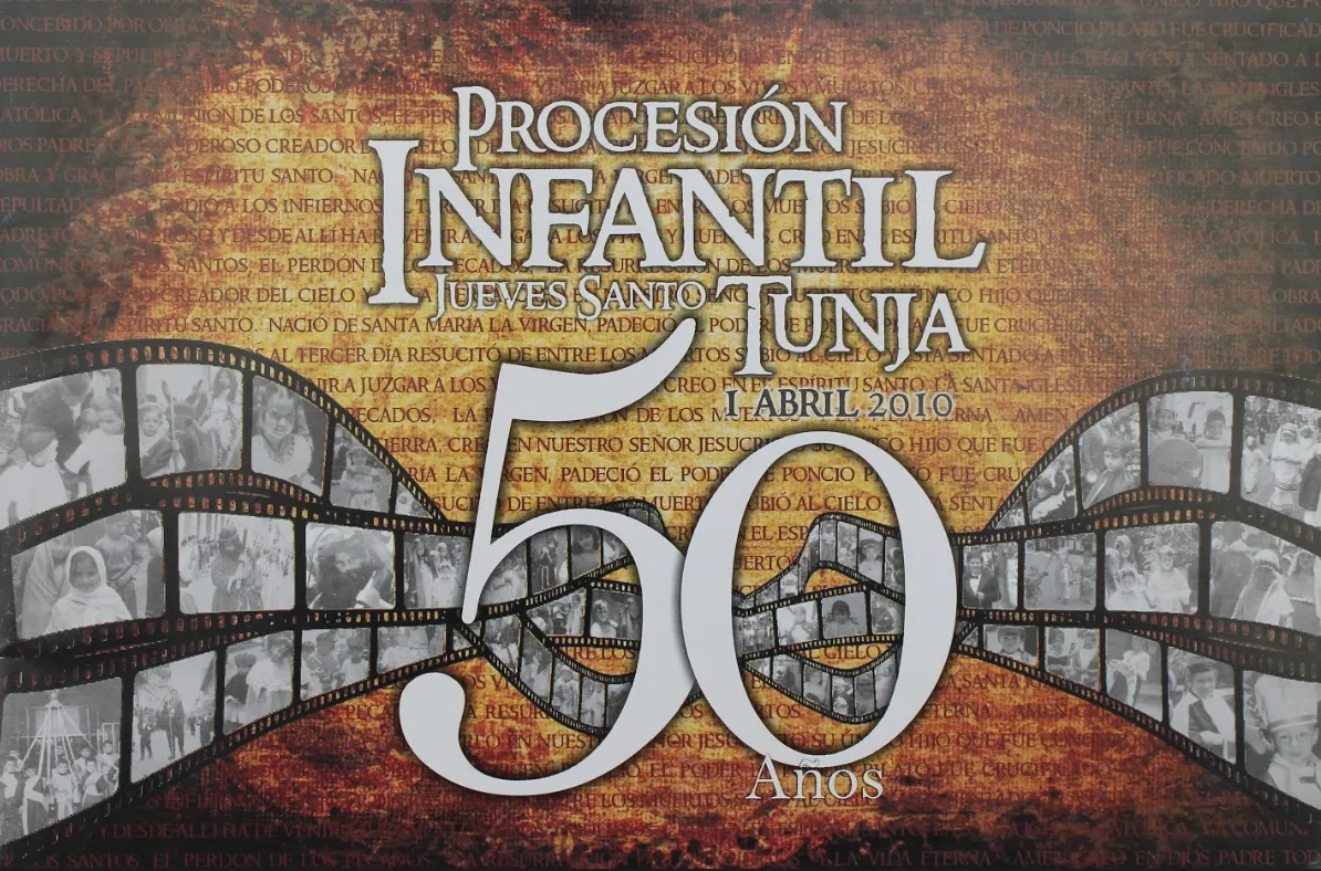 Programación especial de la Procesión Infantil de Tunja