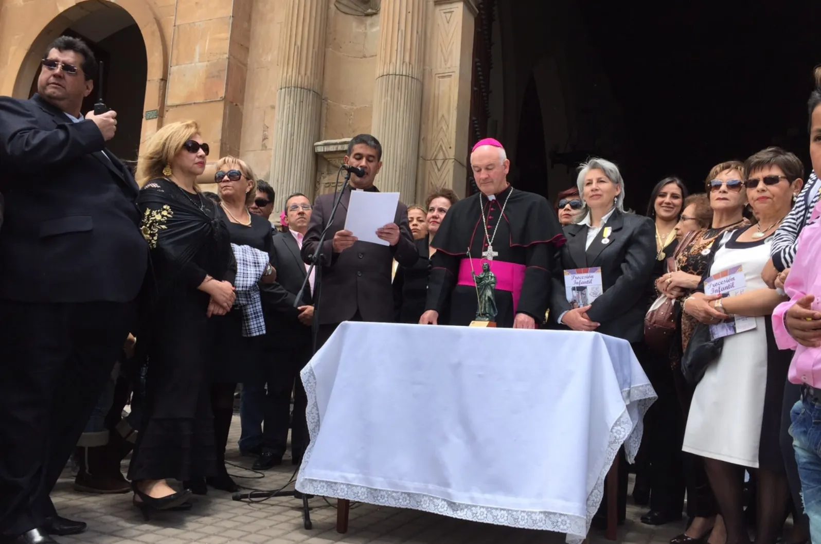 Reconocimiento otorgado a la Procesión Infantil de Tunja